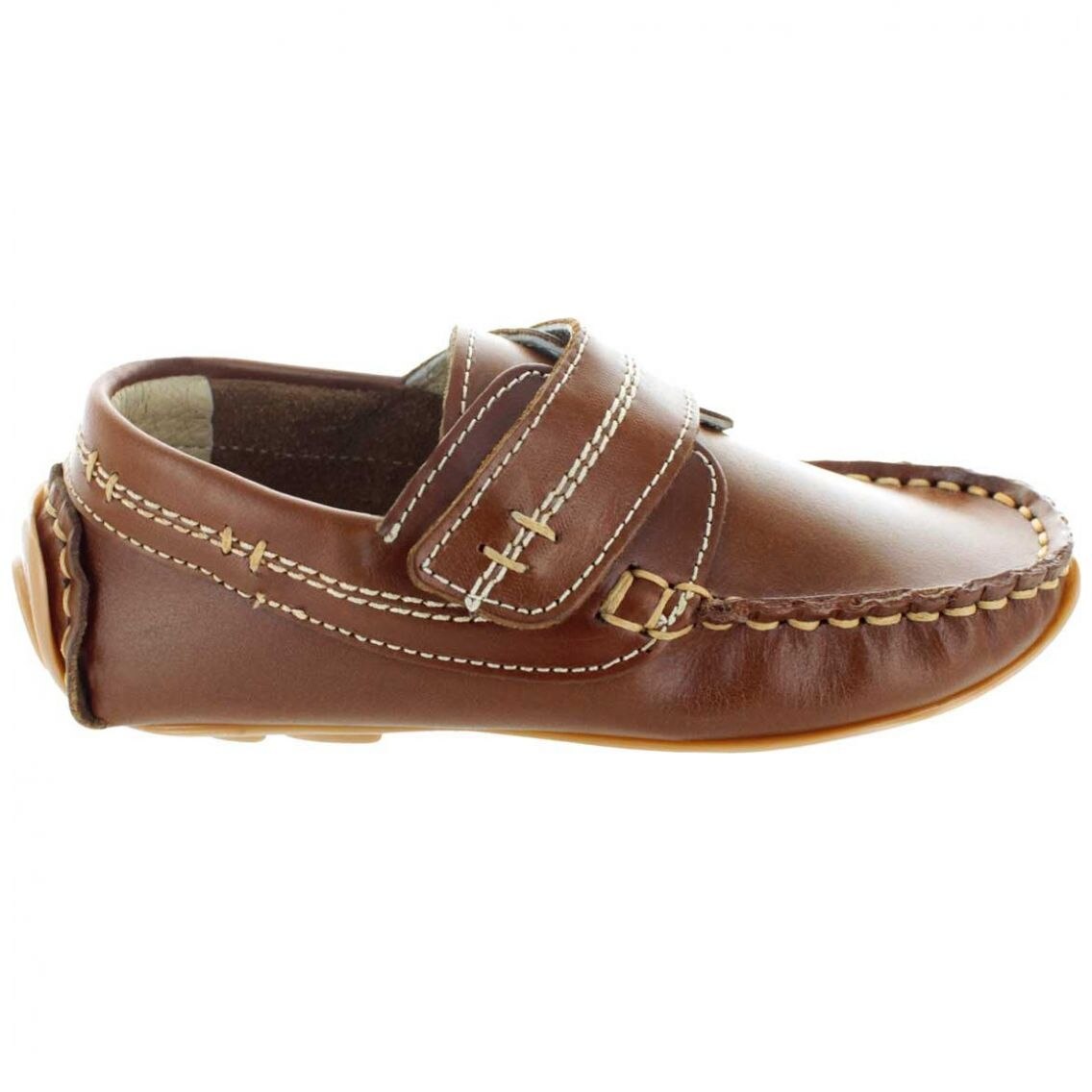 Mocasin Náutico 14-17 Miel 59147P19 Mini Burbujas para Niño