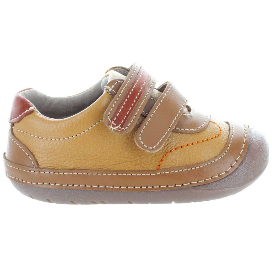 Choclo Natura Velcro 12-15 Miel 75130F03 Mini Burbujas para Niño