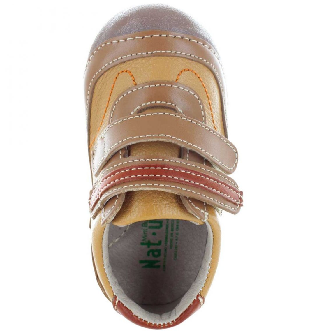 Choclo Natura Velcro 12-15 Miel 75130F03 Mini Burbujas para Niño