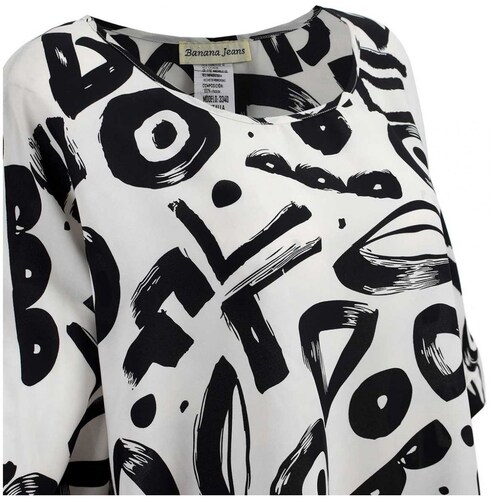 Blusa Corte Mariposa Banana Jeans