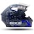 Casco para Motociclista Gt500 Stone Crab Gris/azul Edge