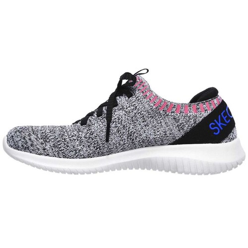 Tenis con Agujeta Montada Skechers Negro Combinado