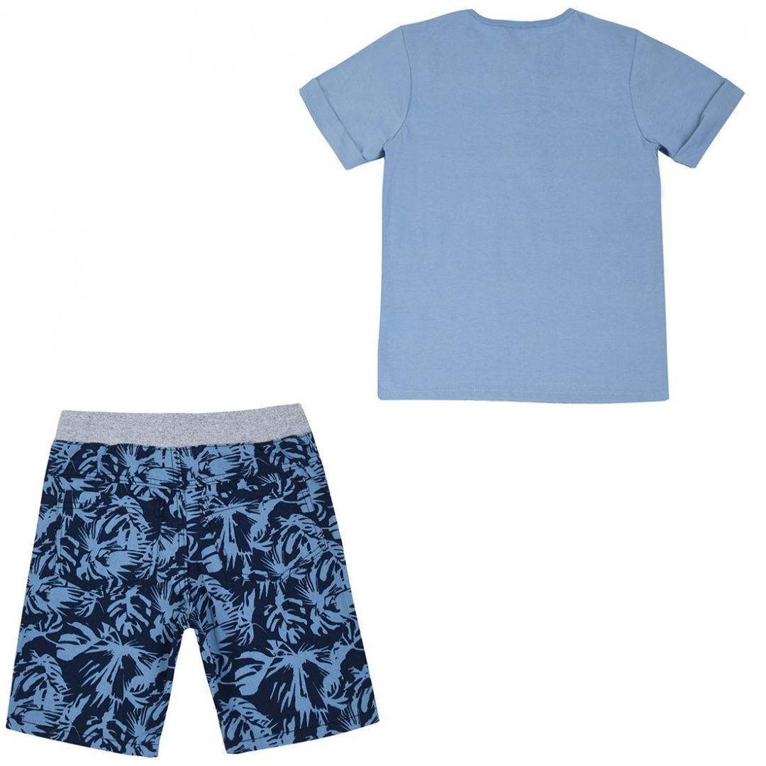 Conjunto 2 Piezas Playera Mc con Short Gabarina Being 2 Nice