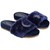 Pantufla de Material Textil con Estampado Liso Color Azul Obscuro Westies