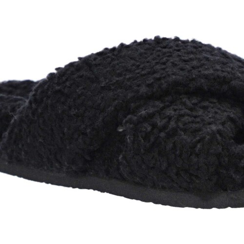 Pantufla Textil con Fijación Abierta Color Negro Westies