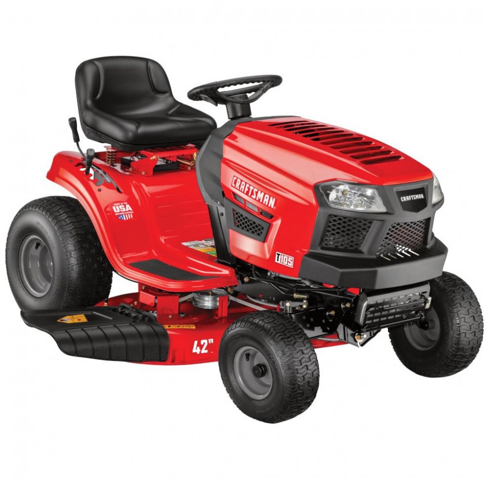 Tractor podador 42" con 7 velocidades y motor de 541cc/17cf craftsman