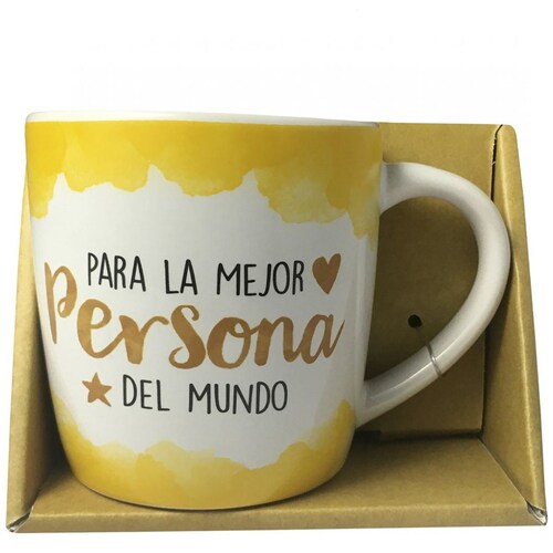 Taza de Porcelana Nico para la Mejor Per