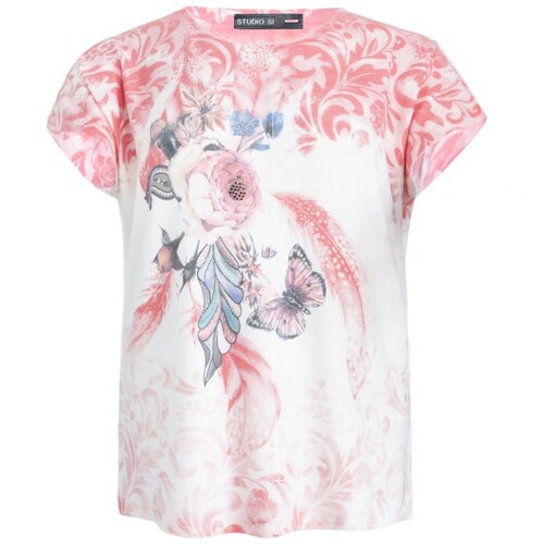 Blusa Estampado Flores Studio si Plus
