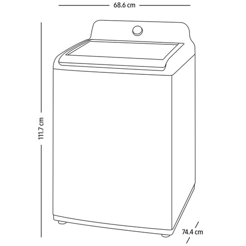 Lavadora Samsung Carga Superior 20Kg Wa20A3341Gwax