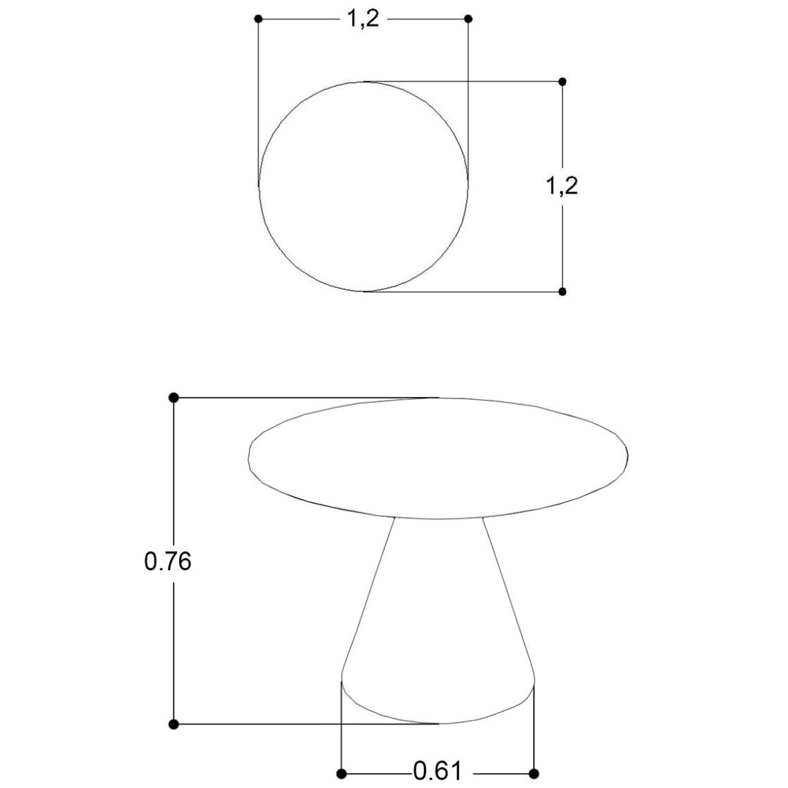 Antecomedor Piccola Turquía con 4 Sillas Tela Gris Sonama