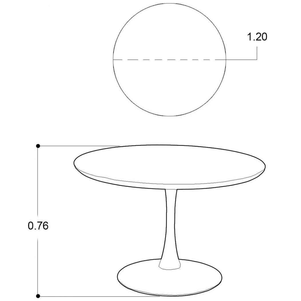 Antecomedor Piccola Dubai Mármol con 4 Sillas Velvet Sonama