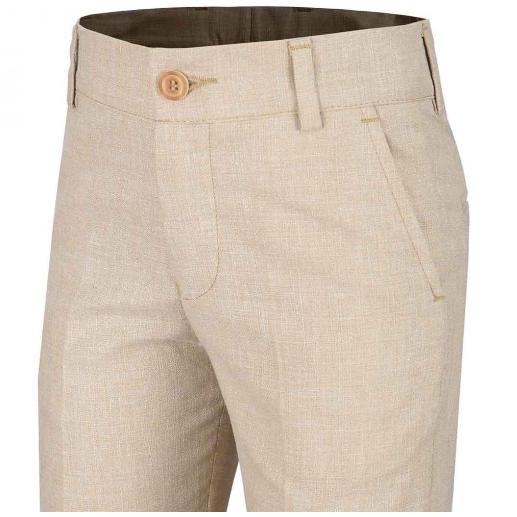Pantalón Jaspe Café Claro Oscar Collection para Niño