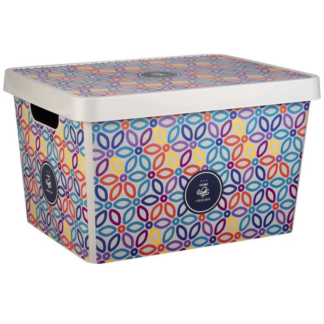 Caja organizadora color multicolor con tapa conejos gondol - Sears