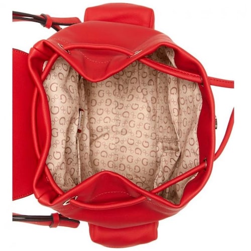 Bolsa Guess Tipo Backpack Color Rojo