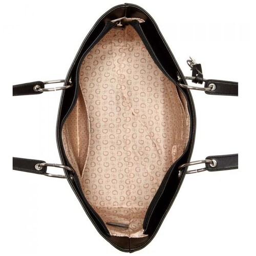 Bolsa Guess Tipo Carryall Color Negro