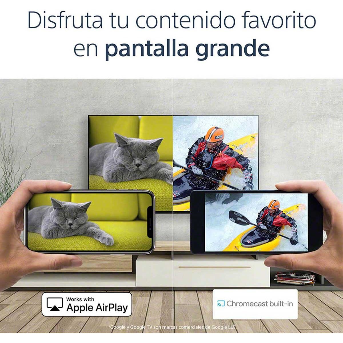 Pantalla 55" 4K Google Tv Kd-55X85J Sony