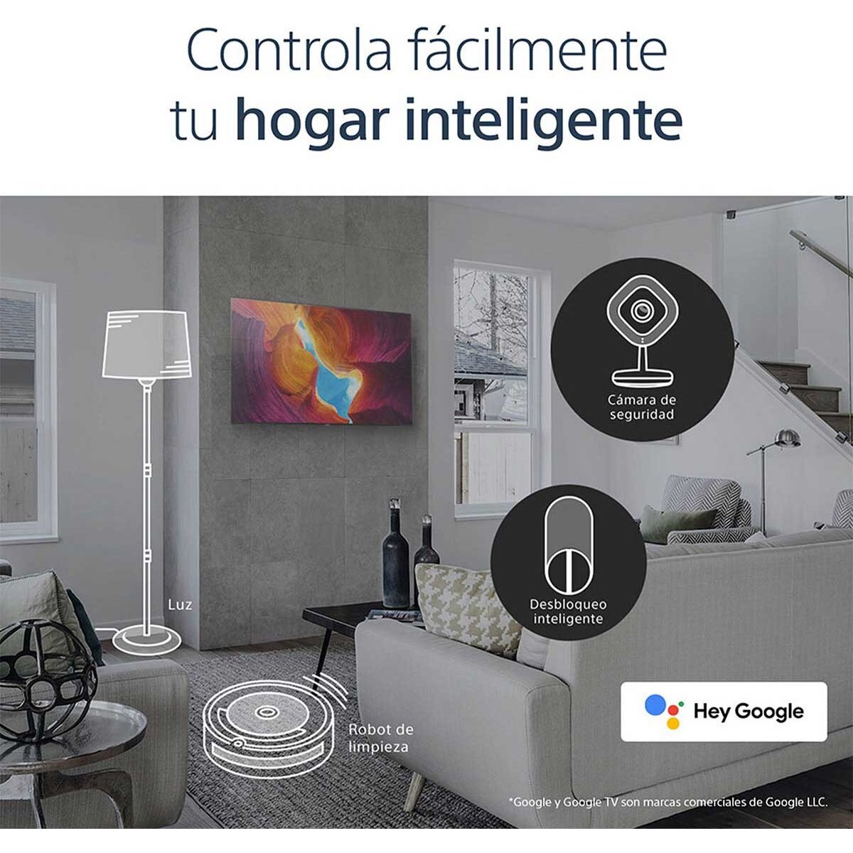 Pantalla 55" 4K Google Tv Kd-55X85J Sony
