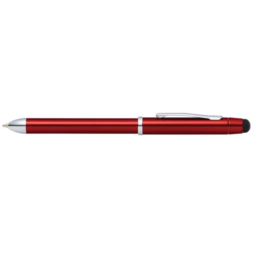 Boligrafo Multifuncional Tech 3 Laca Roja Cross At009013   