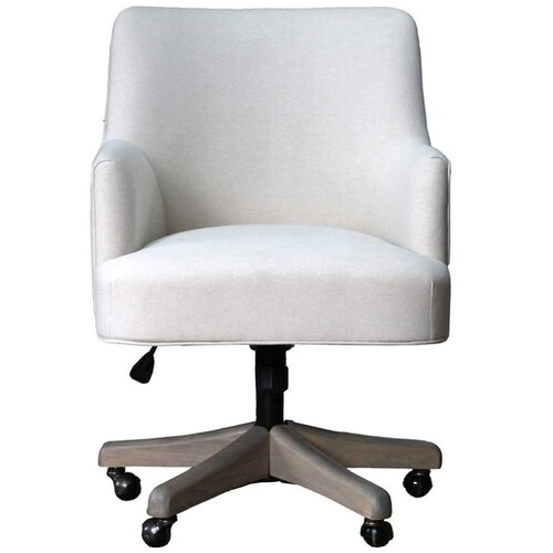 Silla de Escritorio Ivory con Ruedas Camila Vintage Home