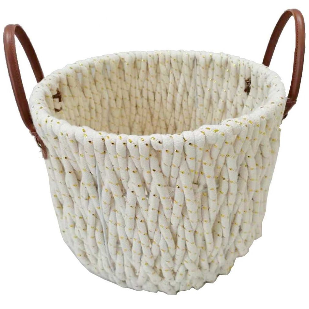 Canasta tejida c/aza lia vintage home - Sears
