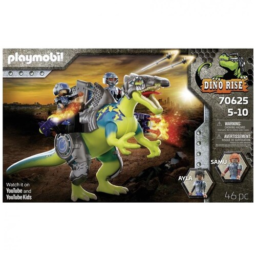 Spinosaurus: Doble Poder de Defensa Playmobil