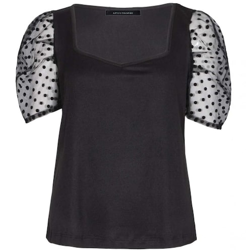 Blusa Escote Corazon Apostrophe