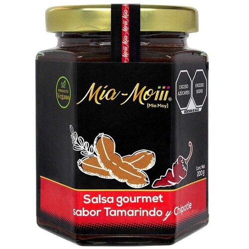 Salsa Gourmet Sabor Tamarindo y Chipotle 200G Mía-Moiii