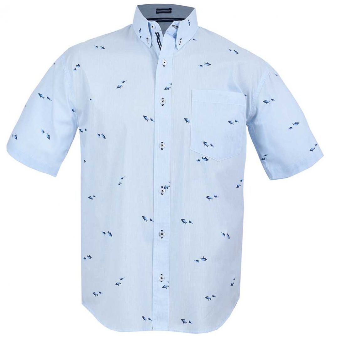 Camisa Manga Corta Cavalatti para Caballero Modelo E4141