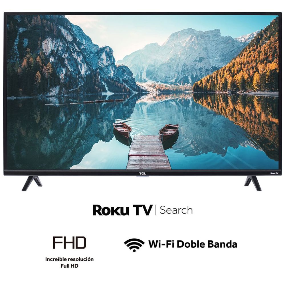 Pantalla 40" Led Fhd Roku Tv 40S331-Mx Tcl