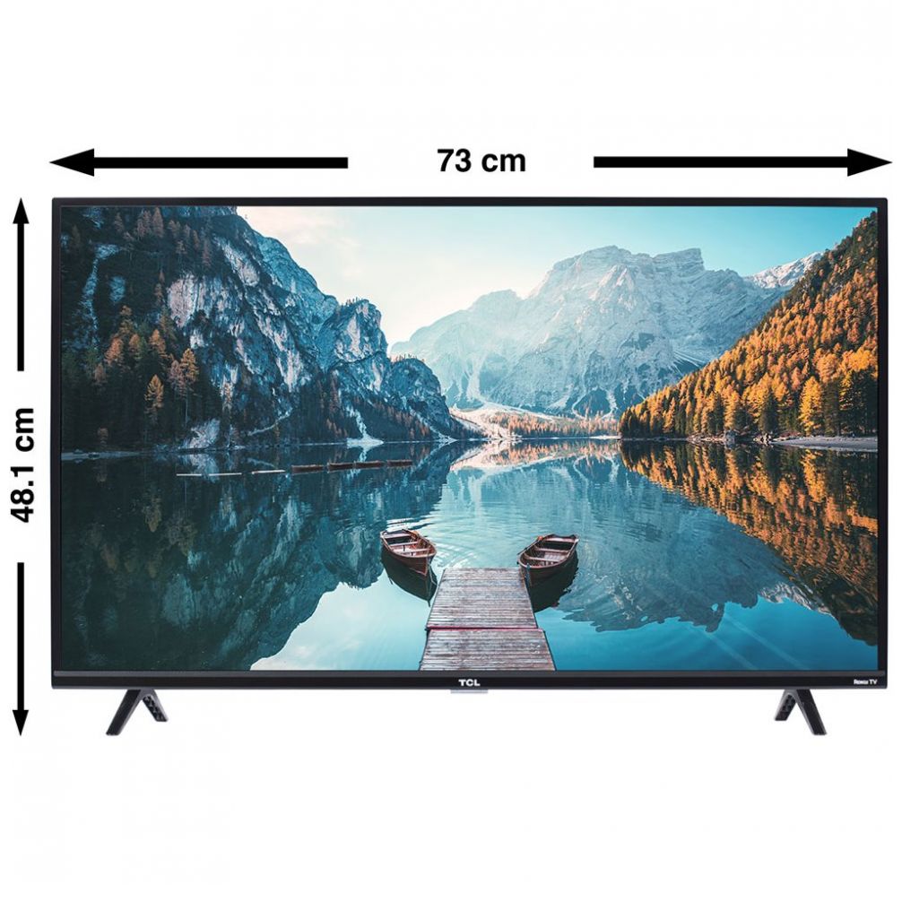 Pantalla 32" Led Hd Roku Tv 32S331-Mx Tcl