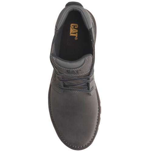 Bota Piel Gris Caterpillar para Hombre