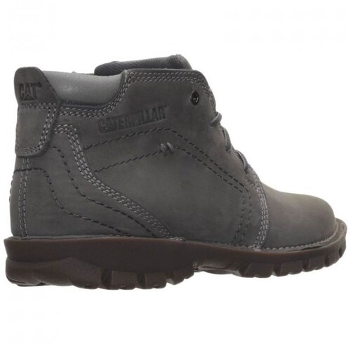 Bota Piel Gris Caterpillar para Hombre