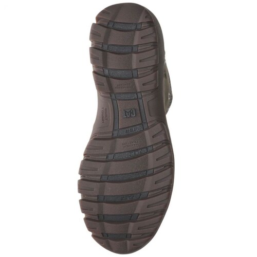Bota Piel Gris Caterpillar para Hombre
