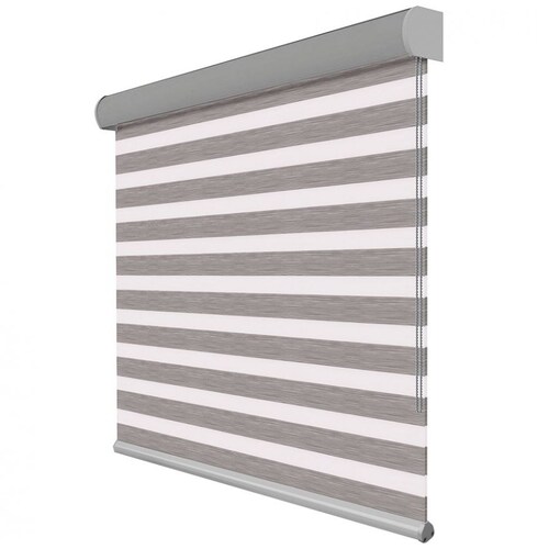 Persiana Express Blinds Enrollable Dyn Sheer Rattan 1.20X1.70 Gris