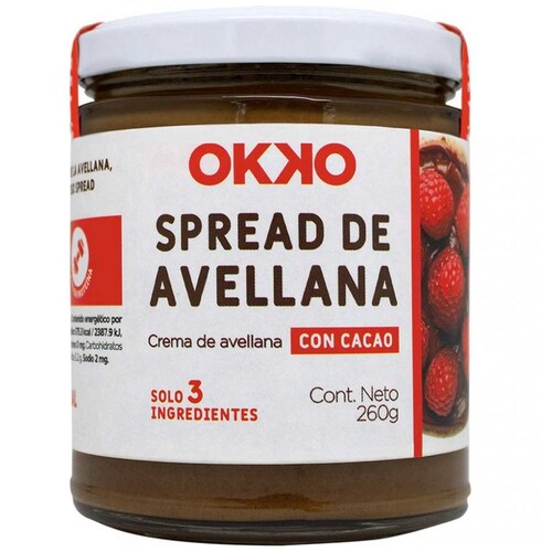 Spread Avellana Cacao 260G Okko