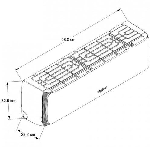 Minisplit Classic Whirlpool 22000 Btu Fc 230V Swa4220Q