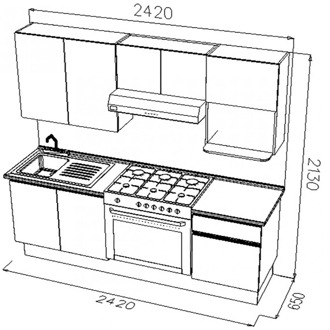Cocina Mariana 2.42 Derecha