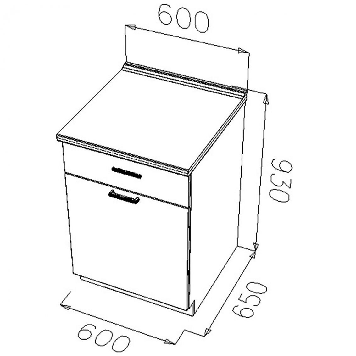 Gabinete 60 brazilia - Sears