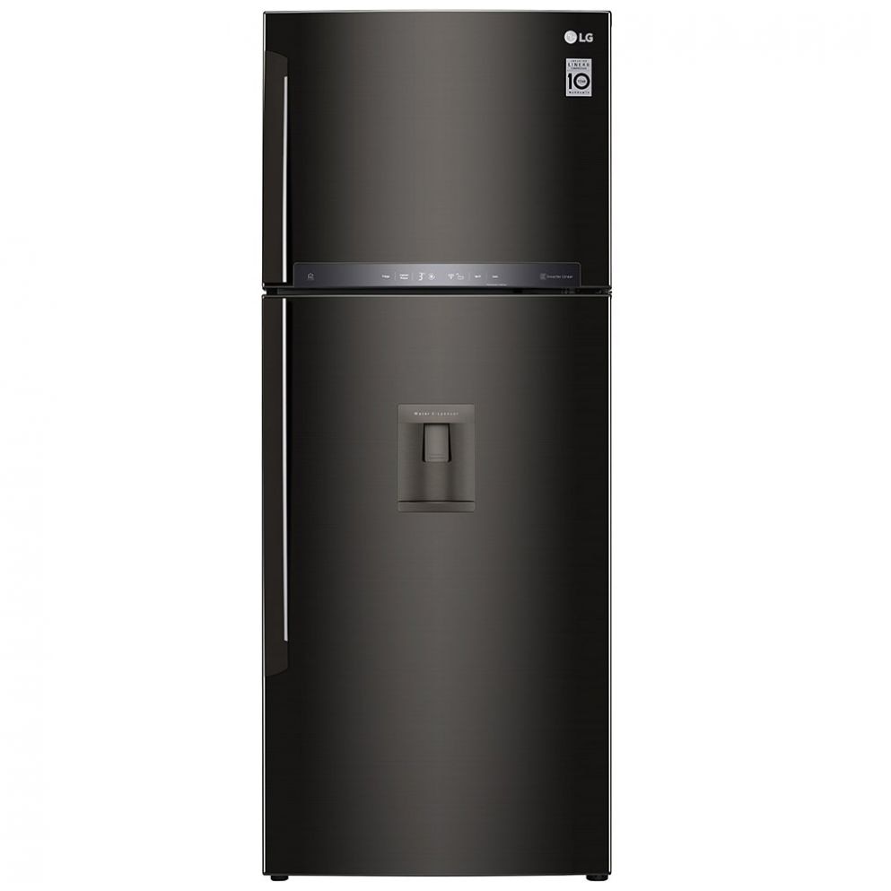 Refrigerador LG Top Mount Linear Inverter con Smart Thinq Wifi 16 Pies³ - Negro - Lt44Agd