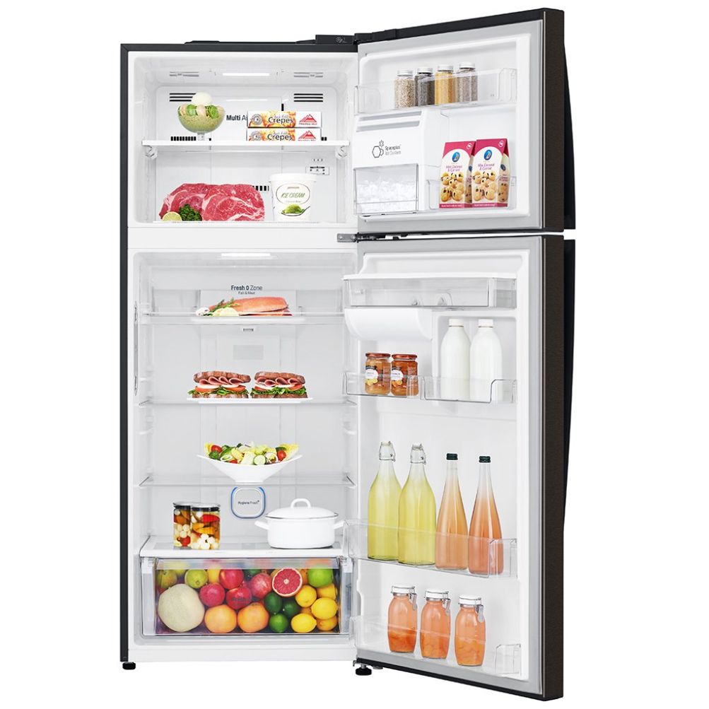 Refrigerador LG Top Mount Linear Inverter con Smart Thinq Wifi 16 Pies³ - Negro - Lt44Agd