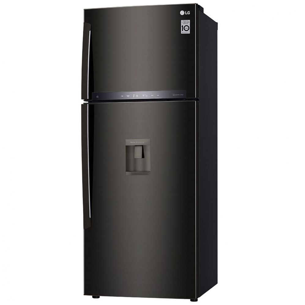 Refrigerador LG Top Mount Linear Inverter con Smart Thinq Wifi 16 Pies³ - Negro - Lt44Agd