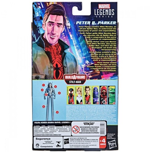 Un Nuevo Universo Peter B. Parker Hasbro Marvel Legends Series Spider-Man