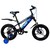 Bicicleta  Negra con Azul para  Niño Bitten Aspas R16 
