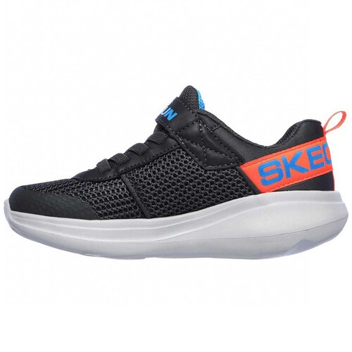 Tenis Go Run Fast 17-22 Gris Skechers para Niño