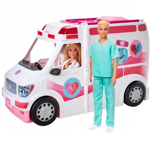 Barbie Hospital M&oacute;vil Doctor Y Enermera