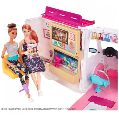 Barbie Hospital M&oacute;vil Doctor Y Enermera