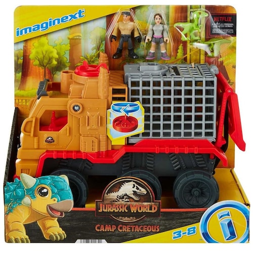 Transportadora de Dinosaurios Y Yaz Imaginext Jurassic World
