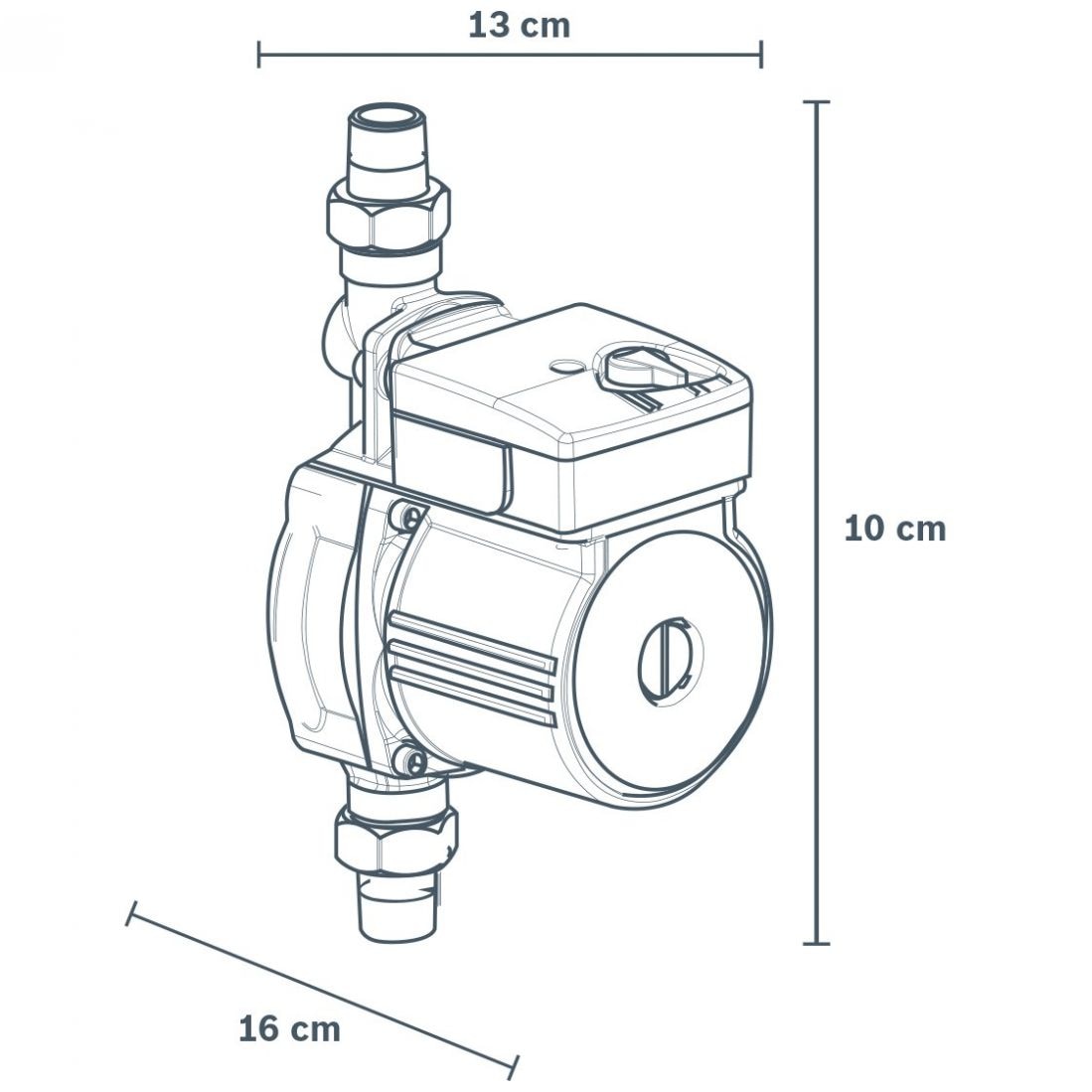 Bomba Presurizadora Bosch Bp120W1-2Serv