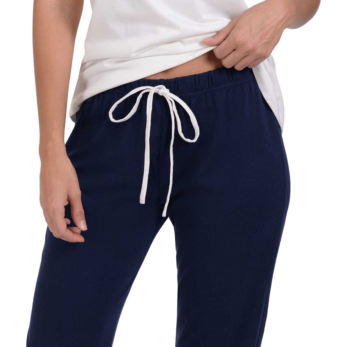 Pijama Chiffon Playera Y Capri Mia Intima