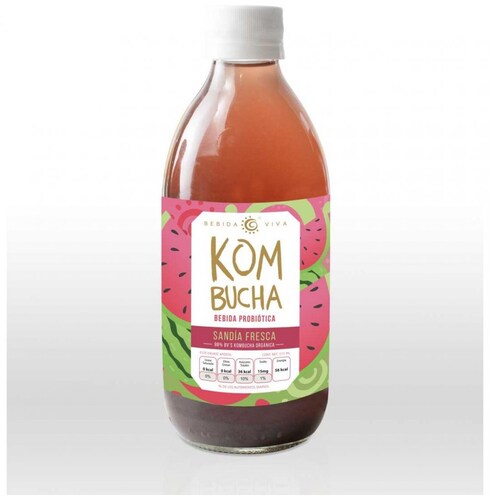 Bebida Kombucha Sandia Fresca 377 Ml